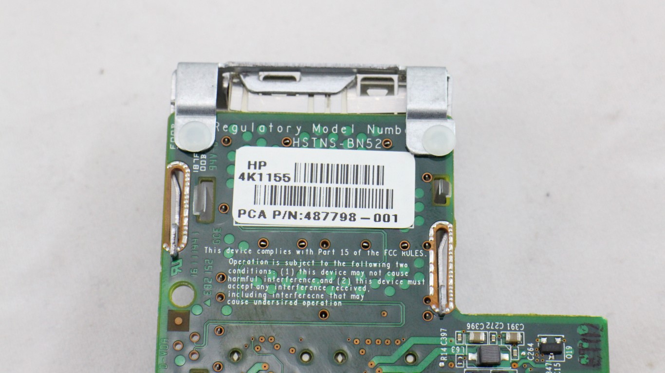 490712-001 HP 489892-B21 NC524SFP 10GB Dual Port Adapter 487798-001