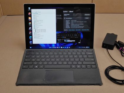 we have added actual images to this listing of the Microsoft Laptop you would receive. Loaded with Windows 11 Operating system. May have some minor scratches/dents/scuffs. [ What is included: Microsoft Laptop + Power Cord + 30-Day Warranty Included ]Item Specifics: MPN : Microsoft Surface Pro 5 1796UPC : NAType : LaptopBrand : MicrosoftProduct Line : Surface Pro 5Model : Surface Pro 5Operating System : Windows 11Screen Size : 12.3-inchProcessor Type : Intel Core i7 7th GenStorage : 256 GBProcessor Speed : 2.50 GhzMemory : 8 GBStorage Type : SSD (Solid State Drive) - 3