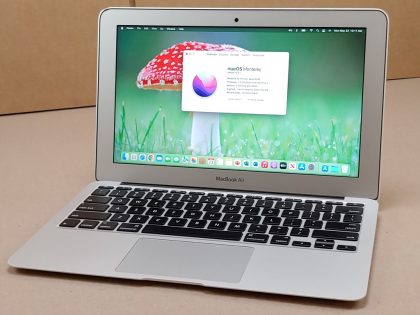 Item Specifics: MPN : MJVM2LL/AUPC : NABrand : AppleProduct Family : Macbook AirRelease Year : Early 2015Screen Size : 11 inProcessor Type : Intel Core i5Processor Speed : 1.60 GhzMemory : 8 GBStorage : 256 GBOperating System : Mac OS 12.0