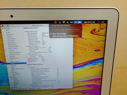 we have added actual images to this listing of the Apple MacBook Air you would receive. Clean install of 10.13.6 (High Sierra) Operating system. May have some minor scratches/dents/scuffs. OSX Default Password: 123456. [ What is included: Apple MacBook Air + Power Cord + 30-Day Warranty Included ]Item Specifics: MPN : MC503LL/AUPC : N/ABrand : AppleProduct Family : MacBook ProRelease Year : Late 2010Screen Size : 13-inchProcessor Type : Intel Core 2 DuoProcessor Speed : 1.86GHzMemory : 2GB 1067MHz DDR3Storage : 256GB FLASHOperating System : 10.13.6 OS X High SierraColor : SilverType : Laptop - 4