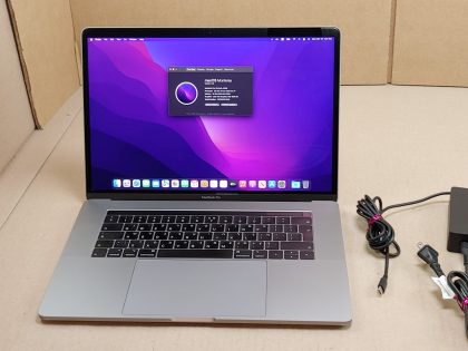 we have added actual images to this listing of the Apple MacBook Pro you would receive. Clean install of 12.6 (Monterey) Operating system. May have some minor scratches/dents/scuffs. OSX Default Password: 123456. [ What is included: Apple MacBook Pro  + Power Cord + 30-Day Warranty Included ]Item Specifics: MPN : Apple 15" MacBook Pro 2018UPC : NABrand : AppleProduct Family : Macbook ProRelease Year : 2018Screen Size : 15 inProcessor Type : Intel Core i7Processor Speed : 2.6 GhzMemory : 32 GBStorage : 512 GBOperating System : 12.6 OS X MontereyStorage Type : SSD (Solid State Drive)Type : Laptop - 3