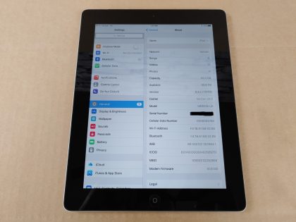 hardly noticable! Fully working!! Unlocked from iCloud as shown in the images. Comes with iPad/Lightning Cable as shown in the imagesItem Specifics: MPN : MD522LL/AUPC : N/ABrand : AppleType : TabletModel : MD522LL/AOperating System : iPadOSScreen Size : 9.7-inchStorage Capacity : 64GBColor : SilverProduct Line : iPad 4th GenCarrier : UnlockedInternet Connectivity : Wi-Fi + LTE - 1