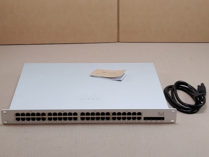 Cisco Meraki MS210-48LP Stackable Cloud Managed Switch + Unclaimed and Tested