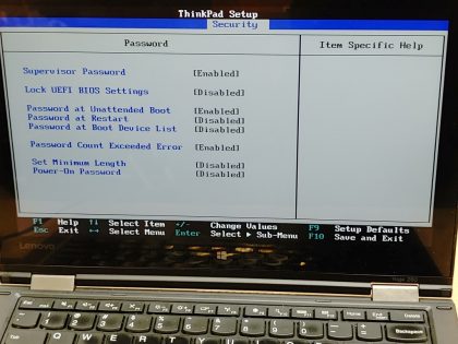 Item Specifics: MPN : Lenovo Thinkpad Yoga 260UPC : NAType : LaptopBrand : LenovoProduct Line : ThinkpadModel : Yoga 260Operating System : No OSScreen Size : 12.5 inProcessor Type : Intel Core i5 6th Gen.Storage : NoneGraphics Processing Type : Intel HD GraphicsMemory : NoneHard Drive Capacity : None - 10