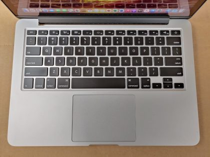 we have added actual images to this listing of the Apple MacBook Pro you would receive. Clean install of 11.7 (Big Sur) Operating system. May have some minor scratches/dents/scuffs. OSX Default Password: 123456. [ What is included: Apple MacBook Pro + Power Cord + 30-Day Warranty Included ]Item Specifics: MPN : ME864LL/AUPC : N/ABrand : AppleProduct Family : MacBook ProRelease Year : Late 2013Screen Size : 13-inch RetinaProcessor Type : Intel Core i5Processor Speed : 2.4GHz Dual-CoreMemory : 8GB 1600MHz DDR3Storage : 256GB Flash SSDOperating System : 11.7 OS X Big SurColor : SilverType : Laptop - 2