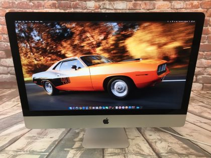 There is a faint shadow in the bottom left and right corner of the iMac LCD (View image 10). This does NOT effect the performance of the iMac. This system has been professionally tested and is in fully functional condition. For your help