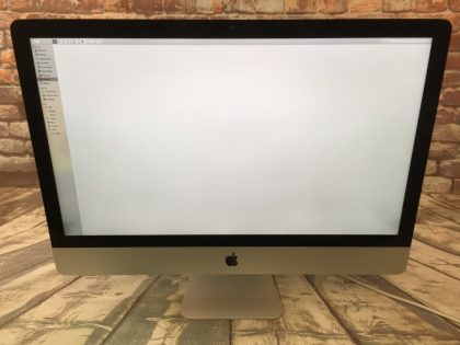 There is a faint shadow in the bottom left and right corner of the iMac LCD (View image 10). This does NOT effect the performance of the iMac. This system has been professionally tested and is in fully functional condition. For your help