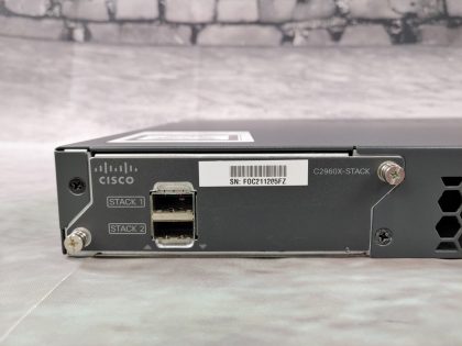 SFPNumber of LAN Ports : 48Form Factor : Rack MountableMax LAN Data Rate : 1000 Mbs/1 GbpsEthernet Technology : Gigabit Ethernet (1000-Mbit/s) - 4