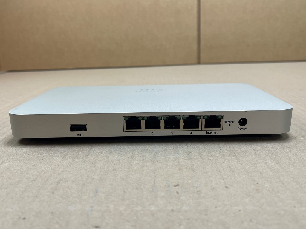 Units are in good condition. Units were pulled from a working environment. All units are factory reset and UNCLAIMED. Power supply and accessories are NOT included.Item Specifics: MPN : Cisco Meraki MX64-HWUPC : NAType : FirewallBrand : MerakiModel : CiscoNumber of Devices : 1 - 2