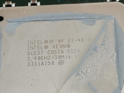 Item Specifics: MPN : SLC3T ProcessorUPC : NABrand : IntelProcessor Type : XeonNumber of Cores : 10Socket Type : Socket LGA1567Processor Model : Intel Xeon E7Model : Intel Xeon E7 - 3