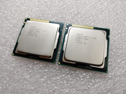 LOT of (2) - Excellent Condition! Tested and Pulled from a working environment. Item Specifics: MPN : SR00BUPC : N/ABrand : IntelProcessor Type : Intel Core i7 2nd GenNumber of Cores : 4Socket Type : LGA1155Clock Speed : 3.40 GHzBus Speed : 5 GT/sL2 Cache : 8MBType : ProcessorProcessor Model : Intel Core i7-2600 - 3