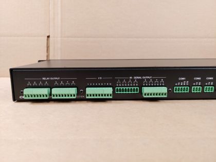 Great Condition! Tested and Pulled from a working environment! There is a few minor cosmetic scratches and scuffs from normal use. ***OEM POWER ADAPTER INCLUDED***Item Specifics: MPN : 6504877UPC : N/ABrand : CrestronModel : CP3 3-Series (6504877)Type : Control Processor - 8