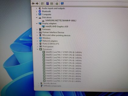 we have added actual images to this listing of the Dell Optiplex you would receive. Clean install of Windows 11 Pro Operating system. May have some minor scratches/dents/scuffs. [ What is included: Dell Optiplex + Power Adapter + 30-Day Warranty Included ]Item Specifics: MPN : D10U003UPC : N/ABrand : DellProduct Line : OptiPlexModel : OptiPlex 7060 MicroOperating System : Windows 11 ProScreen Size : N/AProcessor Type : Intel Core i7-8700T 8th GenProcessor Speed : 2.40GHz / 2.40GHzStorage : 256GB SSDMemory : 16GBType : DesktopBundled Items : Power Adapter - 2