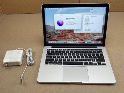Macbook pro powers and works normally.Operating system has been refreshed to a clean state. Operating System Password: 123456. Power cord included as shown in the images.Item Specifics: MPN : MF839LL/AUPC : NABrand : AppleProduct Family : Macbook ProRelease Year : 2015Screen Size : 13 inProcessor Type : Intel Core i7Processor Speed : 2.70 GhzMemory : 8 GBStorage : 256 GBOperating System : Monterey (12.6)Type : LaptopStorage Type : SSD (Solid State Drive) - 6