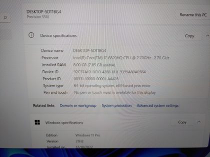 **BATTERY HEALTH IS POOR