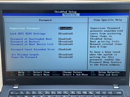 No Power Cord.Item Specifics: MPN : Lenovo ThinkPad T460sUPC : NAType : LaptopBrand : LenovoProduct Line : ThinkPadModel : T460sOperating System : NoneScreen Size : 14 in Processor Type : Intel Core i5Storage : NoneMemory : 4 GBHard Drive Capacity : None - 3