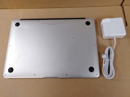 The corner on the lid and palmrest have a cosmetic dent in them (View image 9 & 10). The screen has a few cosmetic faint scratches and a little wear spots from the keyboard. Fully Tested & 100% Functional ready to use out of the box