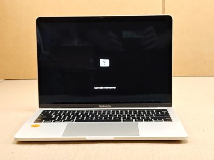 Macbook powers  but will not load any operating system. Screen is in perfect condition without any defects visually what we can see. Whats missing: No ChargerItem Specifics: MPN : Macbook Pro 13 in LaptopUPC : NABrand : AppleProduct Family : Macbook ProRelease Year : 2018Screen Size : 13 inProcessor Type : Intel Core i5Processor Speed : 2.3 GhzMemory : 8 GBStorage : UnknownOperating System : UnknownStorage Type : SSD (Solid State Drive)Type : Laptop - 1