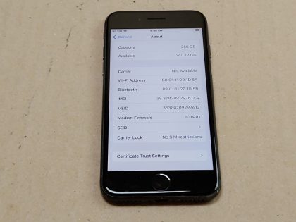 Phone reset to the latest operating system supported (16.2). What is included: Phone only. No cables or power brick.Item Specifics: MPN : MQ7X2LL/AUPC : NABrand : AppleModel : iPhone 8Network : UnlockedOperating System : iOSStorage Capacity : 256 GBColor : Space GrayType : Phone - 8