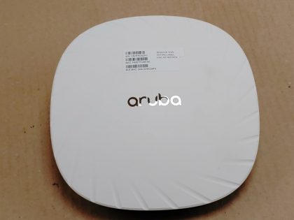 Pulled from a working enviornment. No cables only access pointItem Specifics: MPN : Aruba AP-515UPC : NABrand : ArubaModel : AP-515Network Connectivity : WirelessType : Access Point - 2