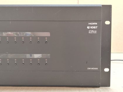 Pulled from a working enviornment. No cables only unit as picturedItem Specifics: MPN : CRESTRON DM-MD8x8UPC : NABrand : CRESTRONModel : DM-MD8x8Type : Media Switcher - 2