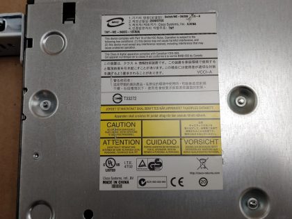 Tested working. Power cord is includedItem Specifics: MPN : Cisco ME-3400G-2CS-AUPC : NAType : SwitchForm Factor : Rack MountableBrand : CiscoModel : ME-3400G-2CS-A - 5