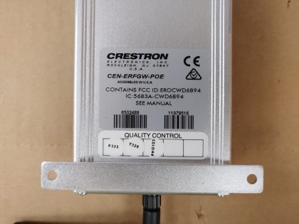 Good condition! Tested and pulled from a working environment. There are some very small minor cosmetic scratches/scuffs from normal use. Whats shown in the pictures is what you will recieve! Item Specifics: MPN : CEN-ERFGW-POEUPC : N/ABrand : CrestronModel : CEN-ERFGW-POEType : Wireless Gateway - 8