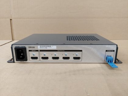 Good condition! Tested and pulled from a working environment! There is some minor scratches and scuffs from normal use. **POWERCORD INCLUDED**Item Specifics: MPN : HDMI DA4UPC : N/ABrand : ExtronModel : HDMI DA4Type : Distribution Amplifier - 4