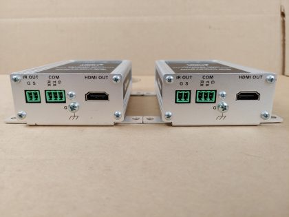 LOT of 2 - Good condition! Tested and pulled from a working environment! Whats shown in the pictures is what you'll receive! **NO POWER ADAPTERS INCLUDED**Item Specifics: MPN : HD-RX3-C-BUPC : N/AType : HDMI ExtenderBrand : CRESTRONAudio/Video Outputs : HDMIModel : HD-RX3-C-B - 4