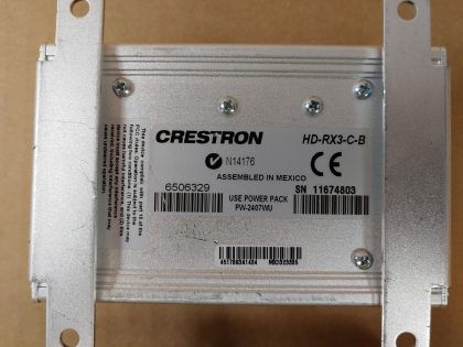 LOT of 2 - Good condition! Tested and pulled from a working environment! Whats shown in the pictures is what you'll receive! **NO POWER ADAPTERS INCLUDED**Item Specifics: MPN : HD-RX3-C-BUPC : N/AType : HDMI ExtenderBrand : CRESTRONAudio/Video Outputs : HDMIModel : HD-RX3-C-B - 9