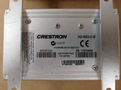 LOT of 2 - Good condition! Tested and pulled from a working environment! Whats shown in the pictures is what you'll receive! **NO POWER ADAPTERS INCLUDED**Item Specifics: MPN : HD-RX3-C-BUPC : N/AType : HDMI ExtenderBrand : CRESTRONAudio/Video Outputs : HDMIModel : HD-RX3-C-B - 10