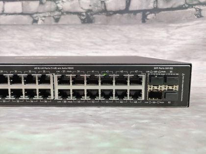 Great Condition! Tested and Pulled from a working environment! May have a few minor cosmetic scratch/scuff from normal use. **NO POWER ADAPTER INCLUDED**Item Specifics: MPN : J9772AUPC : N/AType : Ethernet SwitchForm Factor : Rack-MountableBrand : Aruba / HPModel : J9772A (2530-48G-POE+)Network Management Type : Fully ManagedNumber of LAN Ports : 48 - 3