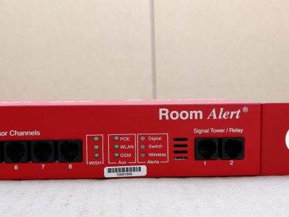 Pulled from a working enviornment. Power Adapter is not included.Item Specifics: MPN : AVTECH Room Alert 32EUPC : NABrand : AVTECH Room AlertModel : 32EType : Enviornmental Monitor - 2