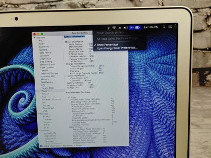 we have added actual images to this listing of the Apple Macbook Pro you would receive. Clean install of 10.13.6 (High Sierra) Operating system. May have some minor scratches/dents/scuffs. OSX Default Password: 123456. [ What is included: Apple Macbook Pro + Power Cord + 30-Day Warranty Included ]Item Specifics: MPN : MC723LL/AUPC : N/ABrand : AppleProduct Family : MacBook ProRelease Year : Early 2011Screen Size : 15-inchProcessor Type : Intel Core i7Processor Speed : 2.0GHzMemory : 8GB 1333MHz DDR3Storage : 512GB SSDOperating System : 10.13.6 OS X High SierraColor : SilverType : Laptop - 3