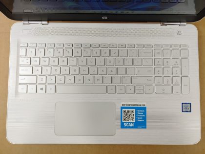we have added actual images to this listing of the HP Pavilion you would receive. Clean install of Windows 11 Pro Operating system. May have some minor scratches/dents/scuffs. [ What is included: HP Pavilion + Power Adapter + 30-Day Warranty Included ]Item Specifics: MPN : Pavilion 15-au091nrUPC : N/AType : LaptopBrand : HPProduct Line : PavilionModel : Pavilion 15-au091nrOperating System : Windows 11 ProScreen Size : 15.6-inch TouchscreenProcessor Type : Intel Core i5-6200U 6th GenProcessor Speed : 2.30GHz / 2.40GHzGraphics Processing Type : Intel(R) HD Graphics 520Memory : 6GBHard Drive Capacity : 160GB 2.5" SSD - 1