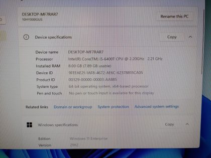 Restored and Sanitized by Certified Technicians. AMAZING deal from a Reputable Vendor. LCD Monitor is NOT included