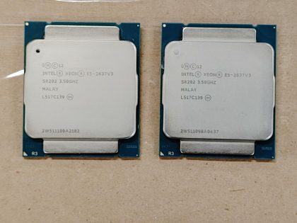 Tested and in good working conditionItem Specifics: MPN : SR202UPC : NABrand : IntelProcessor Type : XeonNumber of Cores : 4Socket Type : LGA 2011/Socket RClock Speed : 3.5 GHzBus Speed : 9.6 GT/sL3 Cache : 15 MBModel : Intel Xeon E5-2680 V2Type : CPUs/ProcessorsL2 Cache : 1 MBProcessor Model : Intel Xeon E5-2680 V2 - 1