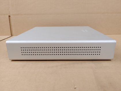 Good condition! Tested and pulled from a working environment! Little bit of adheisive residue  **NO POWER ADAPTER INCLUDED**Item Specifics: MPN : MS220-8PUPC : N/AType : Ethernet SwitchBrand : Cisco MerakiModel : MS220-8PNetwork Management Type : Fully ManagedNumber of LAN Ports : 8 - 5