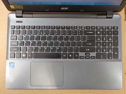 **NO POWER ADAPTER/ NO HDD**  Missing most the screws in the bottom. The plastic over the vent is damaged (View image 8). The LCD or LCD cable has an issue