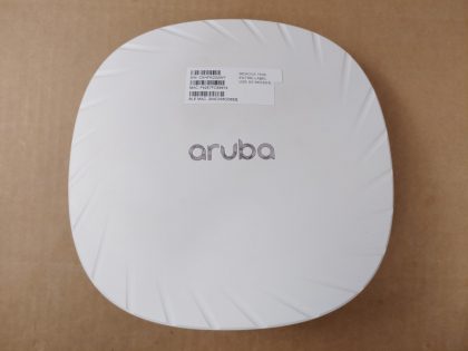 Good condition! Tested and Pulled from a working environment! May have a minor cosmetic scratch/scuff from normal use. Whats shown in the pictures is what youll receive. **NO POWER ADAPTER INCLUDED**Item Specifics: MPN : Q9H63AUPC : N/ABrand : ArubaModel : Q9H63A / AP-515Type : Access Point - 6