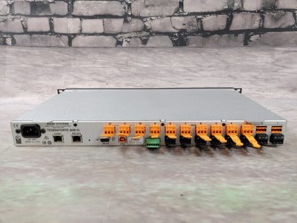 Great condition! Tested and pulled from a working environment! **NO POWERCORD INCLUDED**Item Specifics: MPN : FORTE AVB CIUPC : N/AType : Digital Audio Signal ProcessorBrand : BiampModel : TESIRA FORTE AVB CIForm Factor : Rack-Mountable - 5