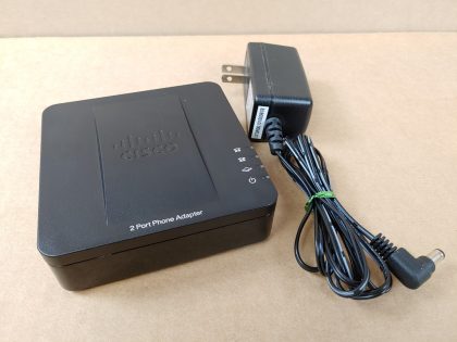 Good Condition! Tested and pulled from a working environment! Power Adapter included!Item Specifics: MPN : SPA112UPC : N/ABrand : CISCOModel : SPA112 V04Bundle Listing : Power AdapterType : Phone Adapter - 1