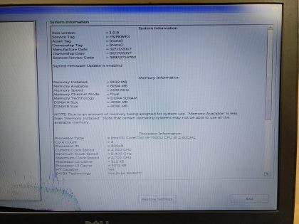 we have added actual images to this listing of the Dell Latitude you would receive.Item Specifics: MPN : Latitude 5280UPC : N/AType : LaptopBrand : DellProduct Line : LatitudeModel : Latitude 5280Operating System : N/AScreen Size : 12.5-inchProcessor Type : Intel Core i5-7300U 7th GenProcessor Speed : 2.60GHzMemory : 8GBHard Drive Capacity : N/A - 5