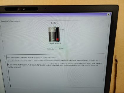 There is 3 tiny pressure marks in the bottom left corner of the LCD (View image 8). Hinges are a bit loose from inside the hinge cover. Tested and Working as it should. Boots to the BIOs. May have a few minor cosmetic scratches/scuffs. For your help