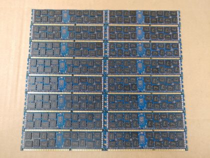 LOT of 16 - Excellent Condition! Tested and Pulled from a working environment! Item Specifics: MPN : HMT42GR7AFR4C-RDUPC : N/AType : Server MemoryForm Factor : RDIMMBrand : SK HynixNumber of Pins : 240Bus Speed : PC3-14900 (DDR3-1866)Number of Modules : 16Capacity per Module : 16GBTotal Capacity : 256GB - 4