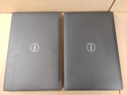 Both laptops have loose hinges from inside the hinge cover. One laptop has some scuffs on the screen (View image 9). The other laptop has a dent in the plastic by the camera (View image 10). Tested and Working as it should. Boots to the BIOs. May have a few minor cosmetic scratches/scuffs. For your help