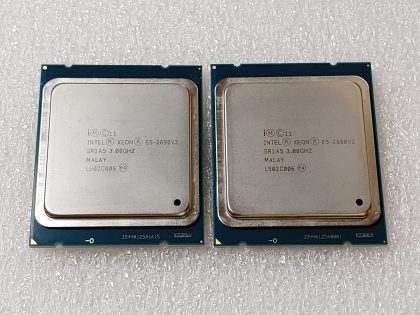 LOT of 2 - Excellent condition! Tested and pulled from a working environment!Item Specifics: MPN : SR1A5UPC : N/ABrand : XEONProcessor Type : Server ProcessorNumber of Cores : 10Socket Type : LGA2011/Socket RClock Speed : 3.00GHzBus Speed : 8GT/sL2 Cache : 25 MBProcessor Model : E5-2690V2 - 3