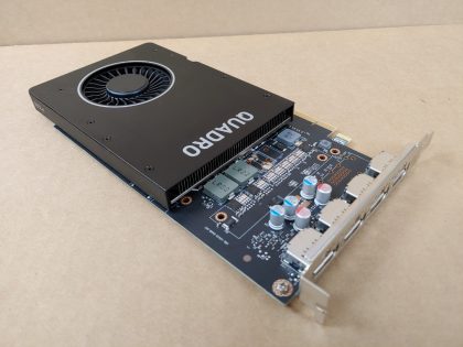 Excellent condition! Tested and pulled from a working environment!Item Specifics: MPN : PX8M5UPC : N/AChipset/GPU Manufacturer : NVIDIABrand : DellChipset/GPU Model : Quadro P2200Compatible Port/Slot : PCIe Express 3.0 x16APIs : CUDA