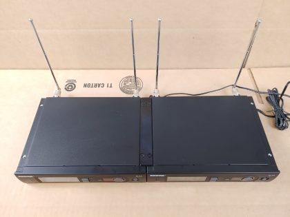 Good Condition! Tested and pulled from a working environment! May have minor cosmetic scratches/scuffs from normal use.  Whats pictured is what you'll receive! Power Adapters & Antennas INCLUDED!!Item Specifics: MPN : SLX4 H5UPC : N/ABrand : SHUREType : Microphone ReceiverModel : SLX4 H5Connectivity : WirelessMicrophone Form Factor : Microphone ReceiverFeatures : Built-in AntennaBundled Items : Power Adapters - 3