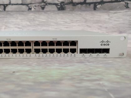 view images of the actual switch you would receive.Item Specifics: MPN : MS220-48LP-HWUPC : N/AType : Ethernet SwitchForm Factor : Rack MountableBrand : CiscoModel : Meraki MS220-48LP-HWNetwork Management Type : Fully ManagedNumber of LAN Ports : 48 - 1